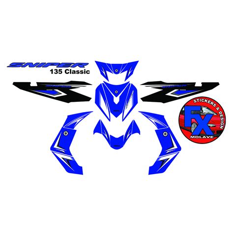 YAMAHA SNIPER 135 CLASSIC STOCK STICKER Shopee Philippines