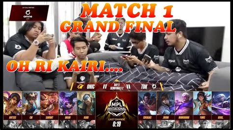 MPL INVITATIONAL ONIC VS TODAK MATCH 1 OH RI KAIRI GRAND FINAL