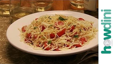 Quick And Easy Pasta Recipes Cappellini Caprese And Fettuccine Alfredo