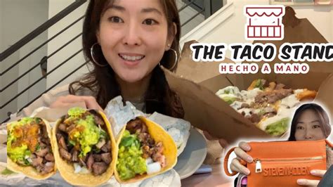 Mukbang The Taco Stand Tacos Carne Asada Fries ️ Tj Maxx Happy New Year 🎊 Youtube