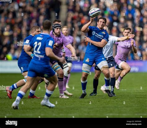 Edinburgh Uk 18th Mar 2023 18th March 2023 Murrayfield Stadium
