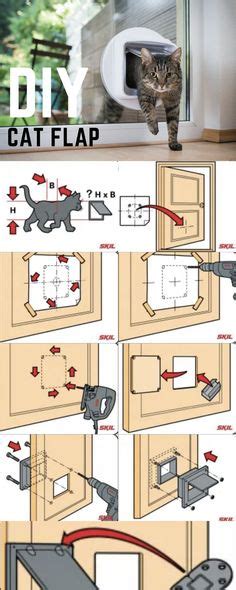 9 How To Fit A Cat Flap Ideas Cat Flap Cat Lovers Cat Door