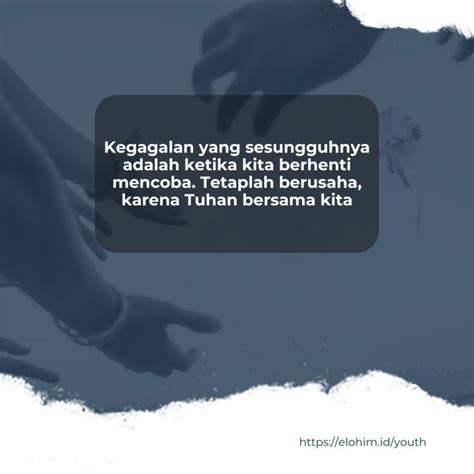 Bagaimana Jika Aku Gagal Elohim Ministry