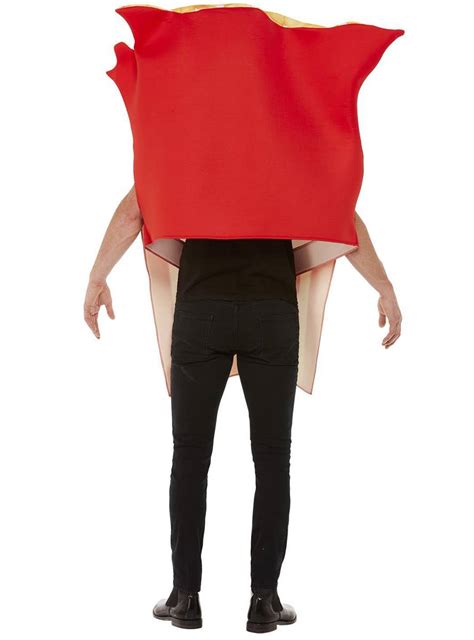 French Fries Costume | Adults Funny Hot Chips Party Costume