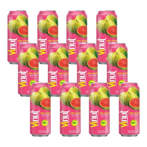 Vinut Real Guava Juice Drink With Pulp Fl Oz Pack Of Not