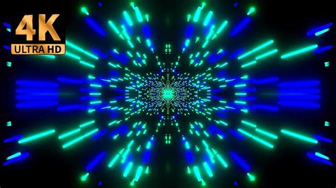 4K Abstract Video Background Techno Laser VJ Loops No Copyright