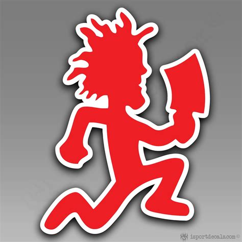 Icp Hatchet Man Juggalo Running Man Logo Vinyl Decal Sticker 201