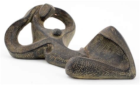 Frederick Weinberg Modern Reclining Nude Sculpture MutualArt