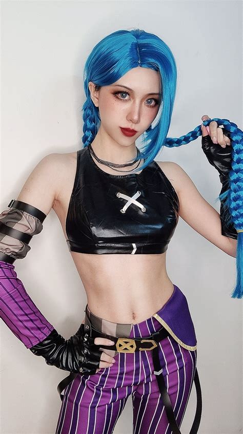 League of Legends LOL Jinx Cosplay Costume - Etsy