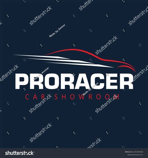 Car Race Logo Car Showroom Logo Stock Vector Royalty Free 2255795429