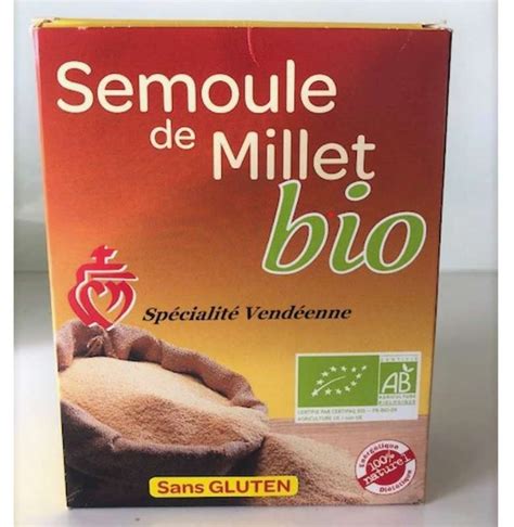 Semoule De Millet BIO Parmil 400 G La Belle Vie Courses En Ligne