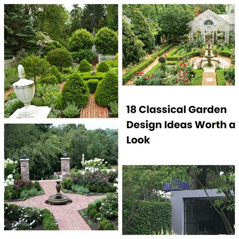 18 Classical Garden Design Ideas Worth A Look Sharonsable