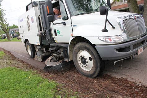 How It Works Street Sweeper Combines Water Brooms Vacuum News Sports Jobs Marietta Times