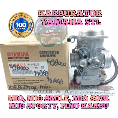 Jual KARBURATOR 5TL 28D ASLI ORIGINAL Motor YAMAHA MIO MIO SPORTY