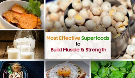 Most Effective Superfoods To Build Muscle Strength Loudfact