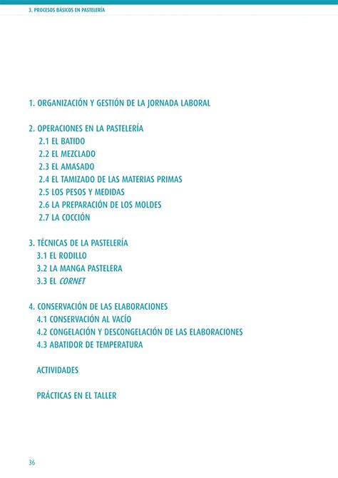 Procesos Basicos De Pasteleria Y Reposteria Editorial Brief Pdf