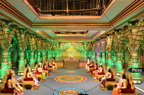 Image Of Maharaja Darbar Setup In Ramoji Film City Eg599038 Picxy