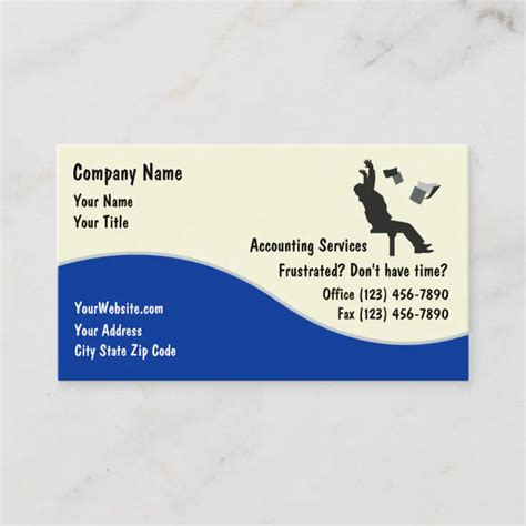 Accountant Business Cards | Zazzle