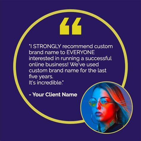 Customer Testimonial Template Mediamodifier Testimonials Template Testimonials Design