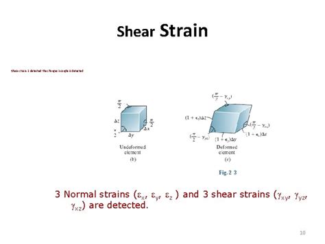 Shear Stress and Strain Shear Stress Shear Strain