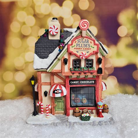 Lemax Sugar Plums Penny Candy Christmas Village Model Ruxley Manor