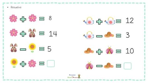 Divertidos Acertijos Matem Ticos Sumas Y Restas De Primavera Mental