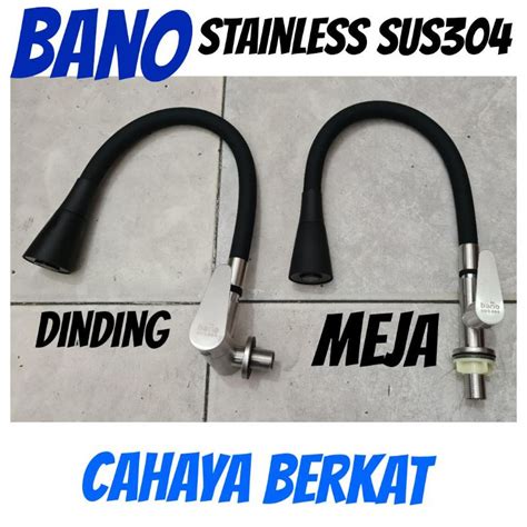 Jual Kran Angsa Fleksibel Bano Stainless Sus Model Terompet Shopee