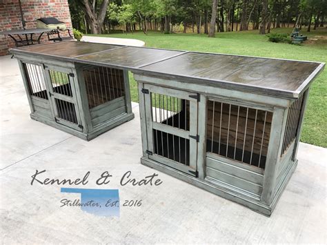 Talk About Desk Goals This Farm House Style Dog Kennel Is Created By