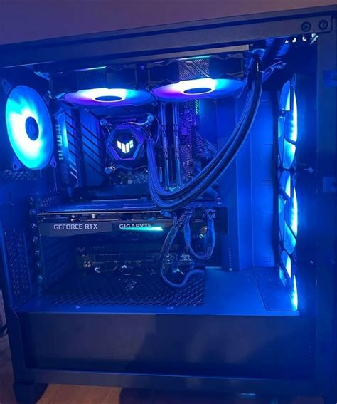 Intel Coe I7 12700k Rtx 3070 Gaming Pc Micro Center Build