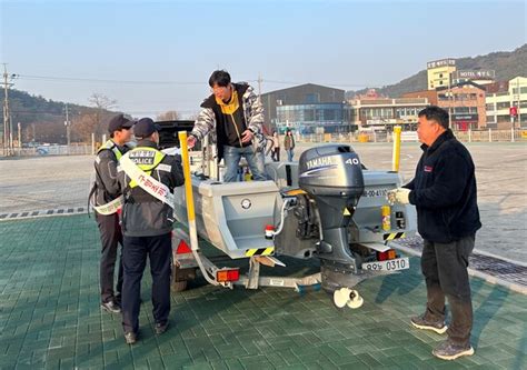 평택해양경찰서 ‘안전이 최우선 하반기 동력수상레저기구 무상 안전점검 실시