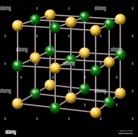 Sodium Chloride Structure Stockfotos Und Bilder Kaufen Alamy