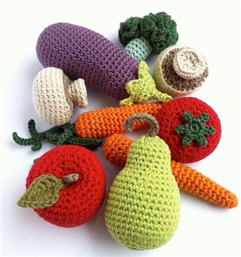 Lista Foto Frutas Y Verduras Tejidas A Crochet Paso A Paso Alta