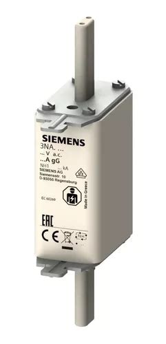 Cartucho Fusible Nh Tamaño 1 250a Siemens 3na3144