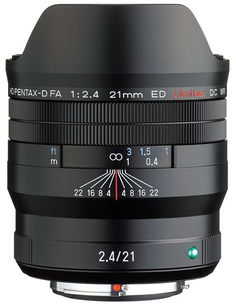 Ricoh Unveils HD Pentax D FA 21mm F2 4ED Limited DC WR Lens Digital