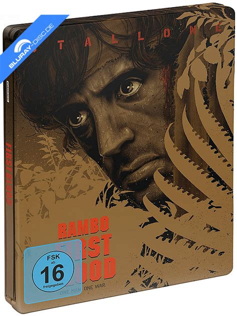 Rambo First Blood 4K 40th Anniversary Limited Steelbook Edition 4K