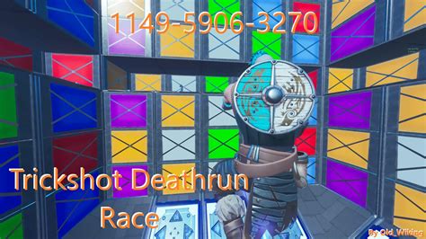 Trickshot Deathrun Race 6 Players Fortnite Creative Map Code Dropnite