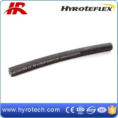 Layers Of Wire Spiral High Pressure Hydraulic Hose Sae R