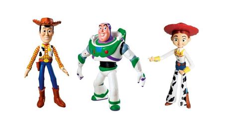 Kit Bonecos Woody Buzz Lightyear Jessie Toy Story Infantil Vinil