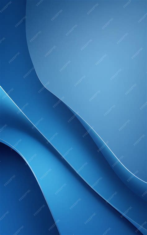 Premium Photo | Blue curve background