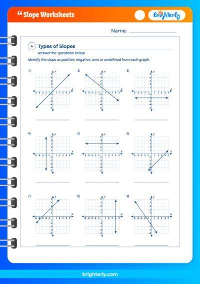 All You Need To Know About Slope Worksheets [PDFs] Brighterly.com