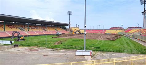 Catanzaro Iniziati I Lavori Allo Stadio Ceravolo Derio Noto