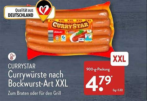 Currystar Angebot Bei Aldi Sud