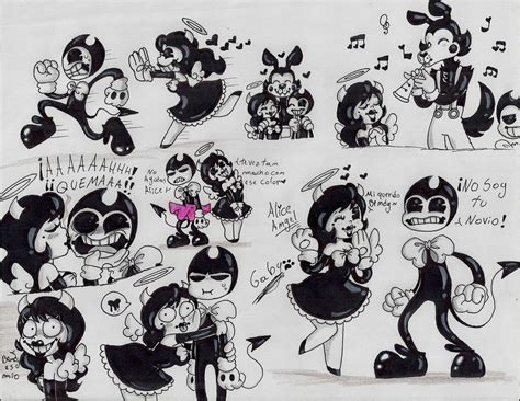 Galeria ×Bendy x Alice× | Bendy and the ink machine, Alice angel, Ink