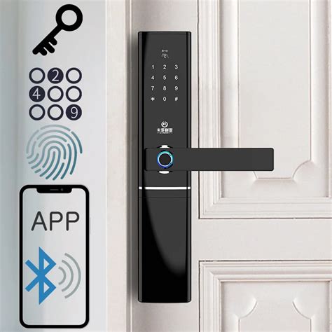 Smart Door Lock APP Bluetooth Intelligent Safe Keyless Door Lock