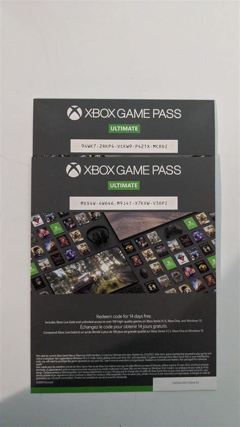 Saw Someone Else Post One Of These Here S Two More 2 Week Xbox Game Pass Ultimate Codes R