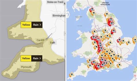 Uk Flood Map More ‘danger To Life Flood Warnings Issued Storm Jorge