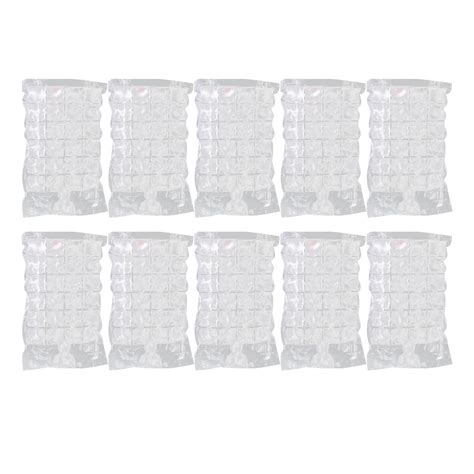 Disposable Ice Cube Bags PE Leakproof Easy Release Plastic Self Sealing