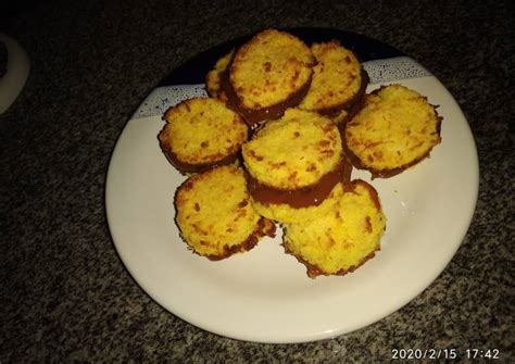 Alfajores de coco para diabéticos Receta de Magda Fernández- Cookpad