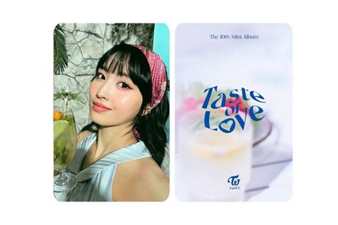 Twice Momo Taste Of Love Photocard Scan Fotos Polaroid