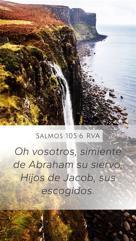 Salmos 105 6 RVA Mobile Phone Wallpaper Oh Vosotros Simiente De